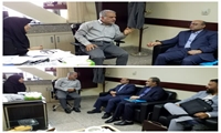 دیدار و نشست دکترصالحی فرد سرپرست محترم دانشگاه علوم پزشکی استان ،مشاور رئیس و مدیر حوزه ریاست ، مدیر بودجه دانشگاه با آقای دکتر قنبری و سرکار خانم دکتر میرزا زاده معاونین محترم مدیر بودجه وزارت بهداشت